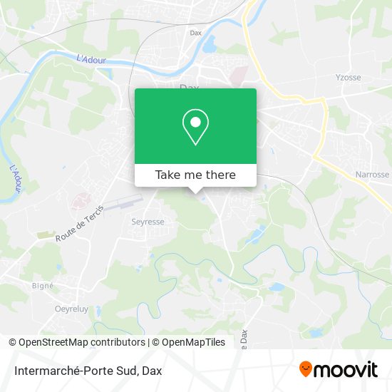 Intermarché-Porte Sud map