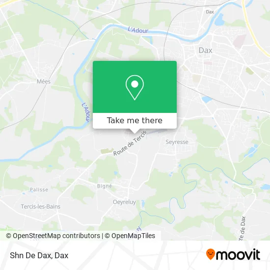 Shn De Dax map