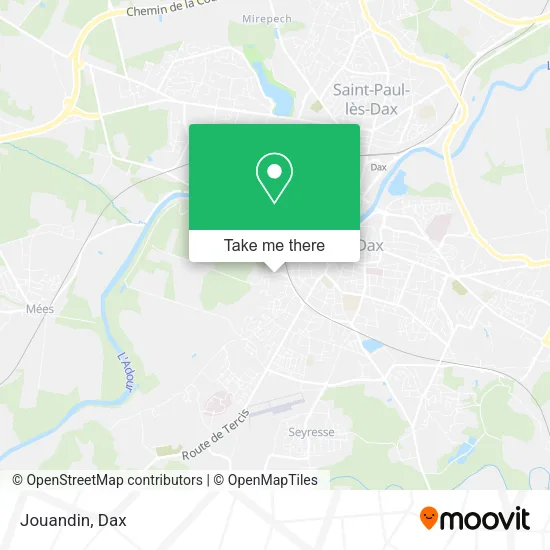 Jouandin map