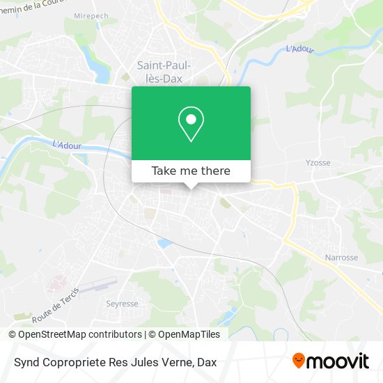 Synd Copropriete Res Jules Verne map