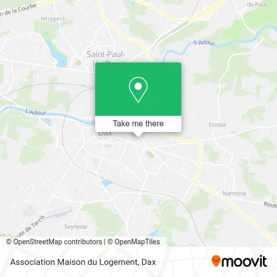 Association Maison du Logement map