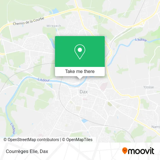 Courrèges Elie map