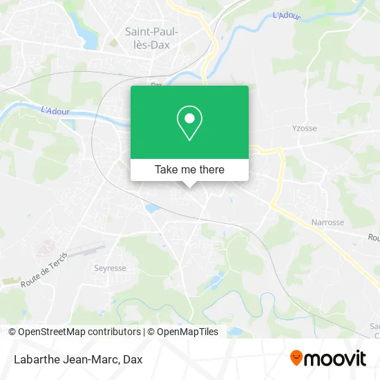 Labarthe Jean-Marc map