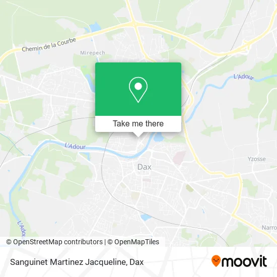 Sanguinet Martinez Jacqueline map