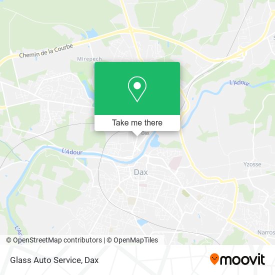 Glass Auto Service map