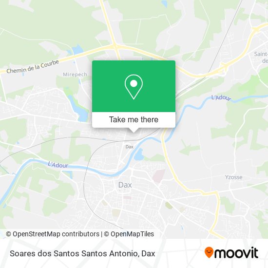 Soares dos Santos Santos Antonio map