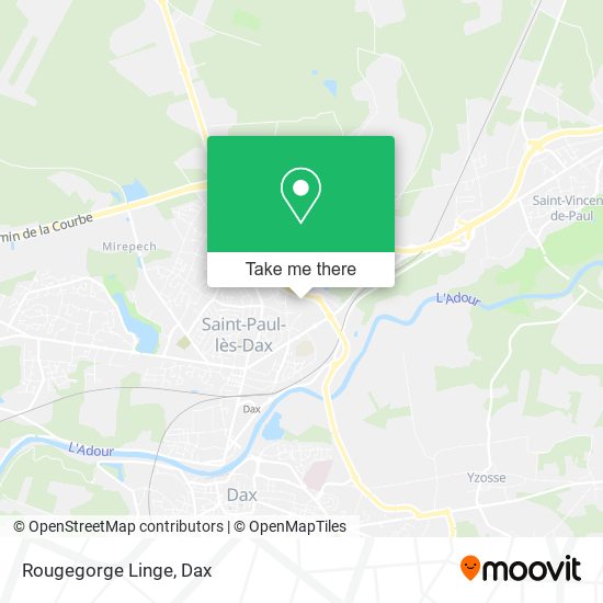 Rougegorge Linge map