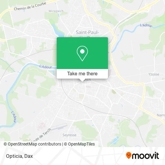 Opticia map