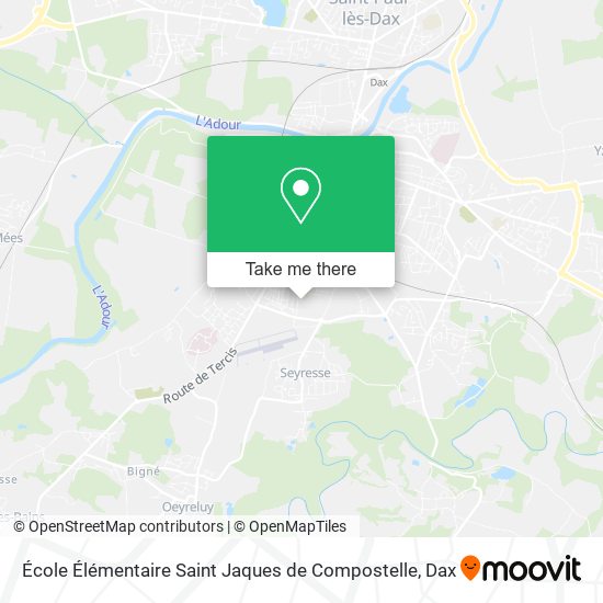 École Élémentaire Saint Jaques de Compostelle map