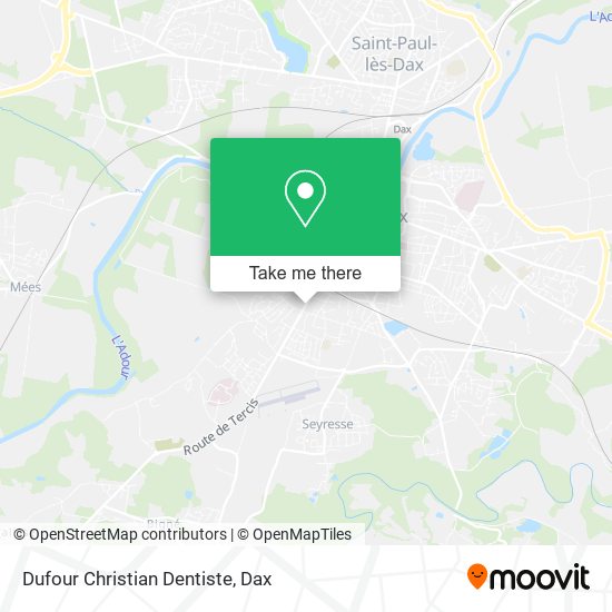 Dufour Christian Dentiste map