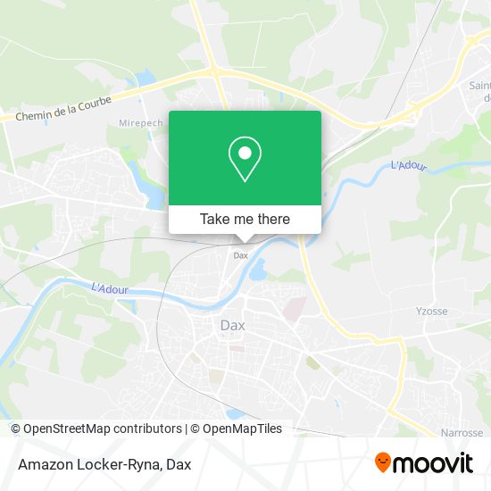 Amazon Locker-Ryna map