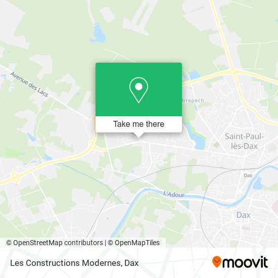 Les Constructions Modernes map