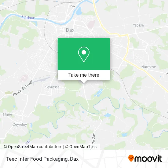 Teec Inter Food Packaging map