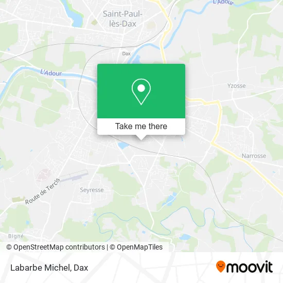 Labarbe Michel map