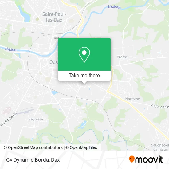 Gv Dynamic Borda map