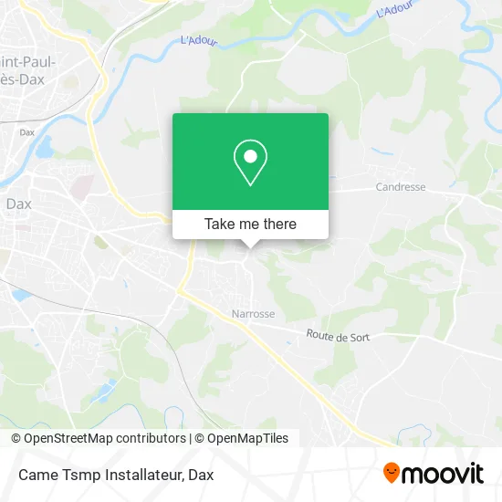 Came Tsmp Installateur map