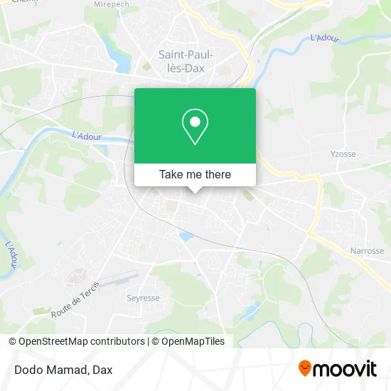 Dodo Mamad map