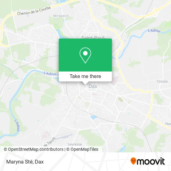 Maryna Sté map