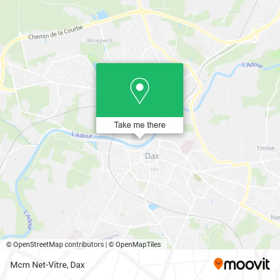 Mcm Net-Vitre map