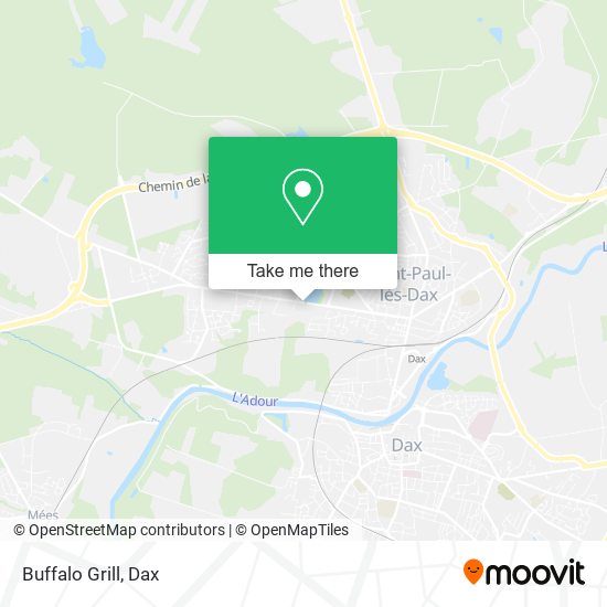 Buffalo Grill map