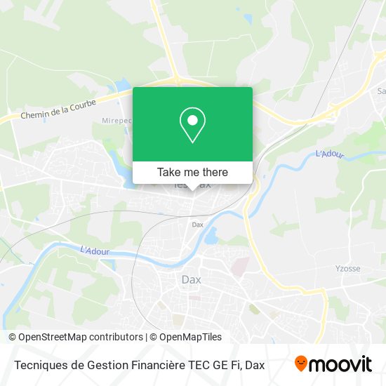Tecniques de Gestion Financière TEC GE Fi map