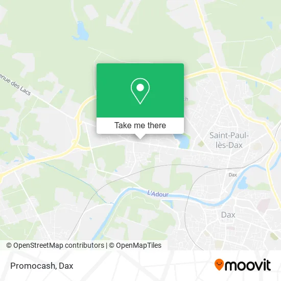 Promocash map