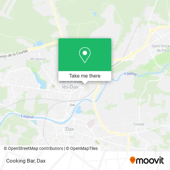Cooking Bar map