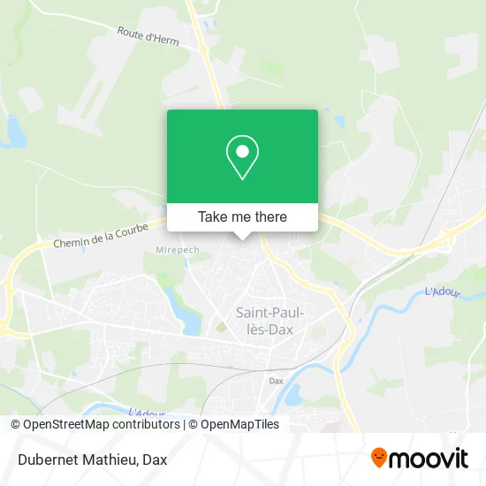Dubernet Mathieu map