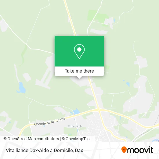 Vitalliance Dax-Aide à Domicile map