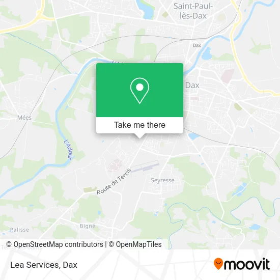 Lea Services map