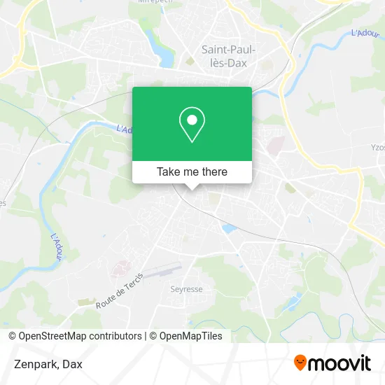 Zenpark map