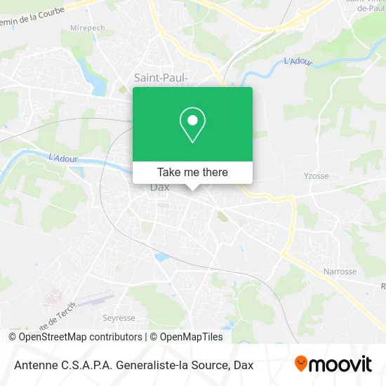 Antenne C.S.A.P.A. Generaliste-la Source map