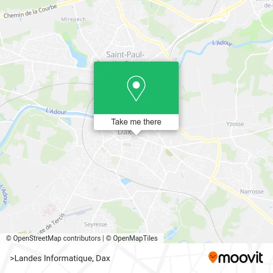 >Landes Informatique map