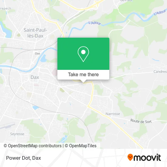 Power Dot map