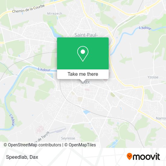 Speedlab map