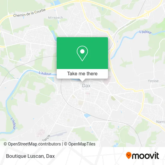 Boutique Luscan map