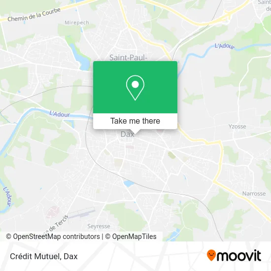Crédit Mutuel map