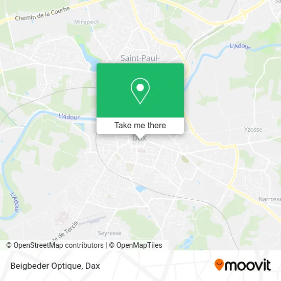 Beigbeder Optique map