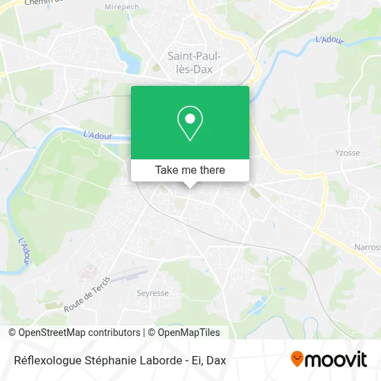 Réflexologue Stéphanie Laborde - Ei map
