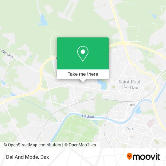 Del And Mode map