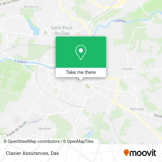 Clavier Assurances map