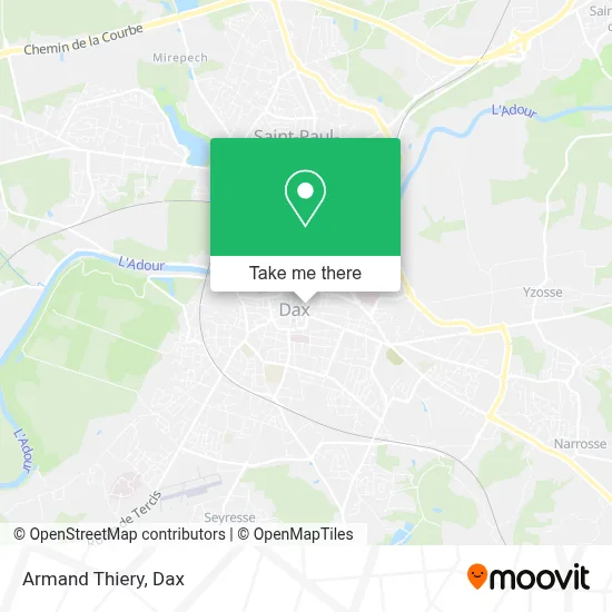 Armand Thiery map