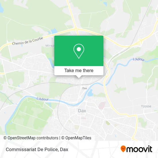 Commissariat De Police map