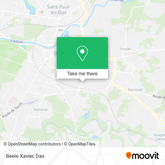 Beele Xavier map