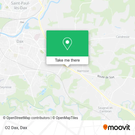 O2 Dax map