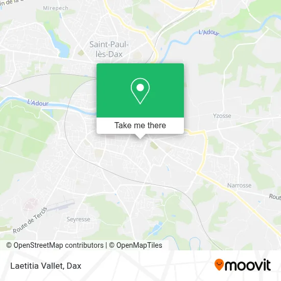Laetitia Vallet map