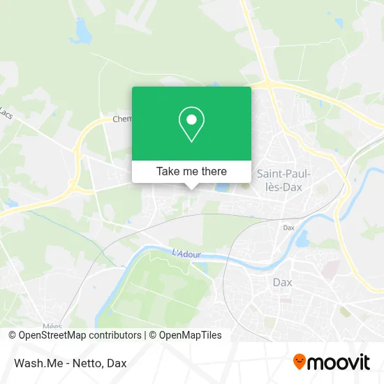 Wash.Me - Netto map