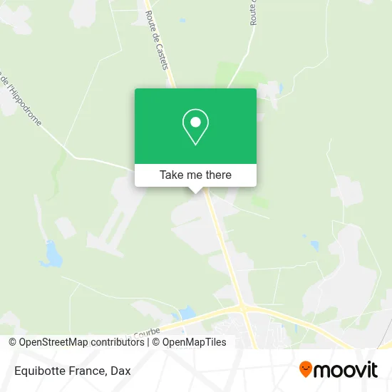 Equibotte France map