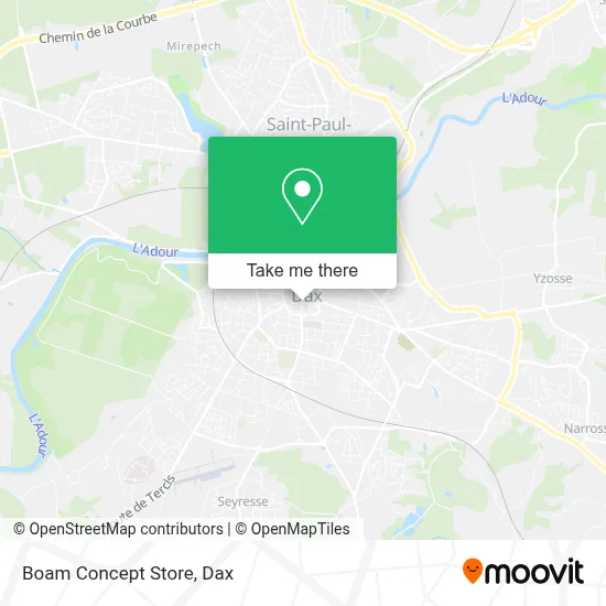 Boam Concept Store map