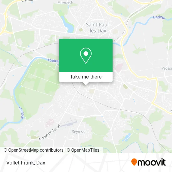 Vallet Frank map